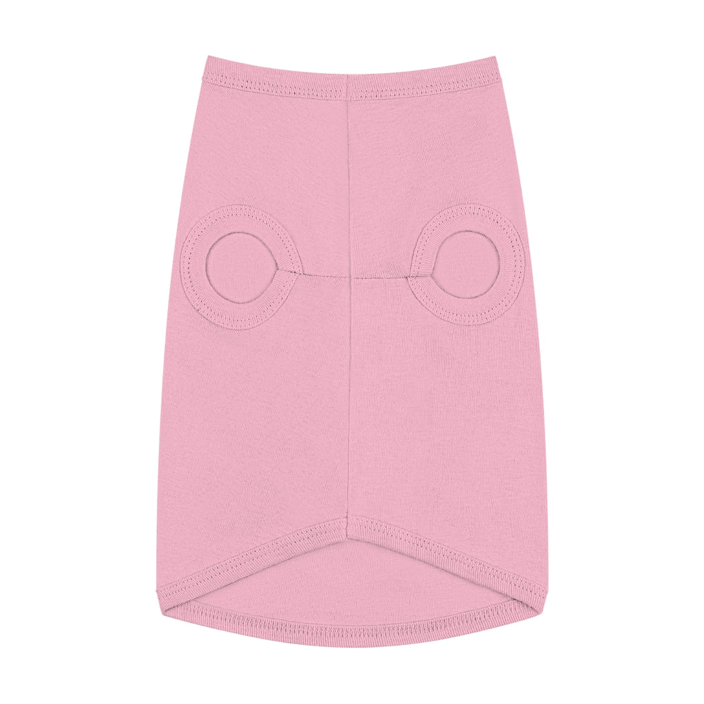 Plain dog tank top – PawHarbour pink